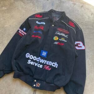 Vintage Dale Earnhardt Goodwrench Service NASCAR Jacket